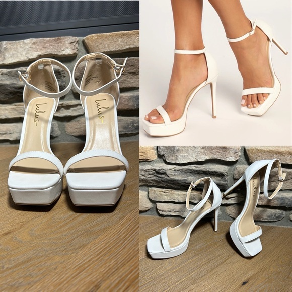 Lulus Shoes - Lulus bridal engagement heels white heels